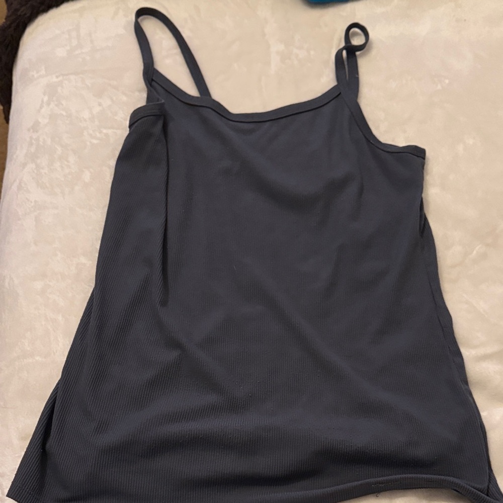 No Boundaries Charcoal Camisole